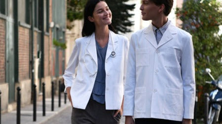 Doctor-wear optimized for maximum mobility and professional comfort.